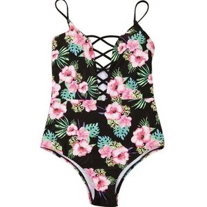 Tropical bathing suit